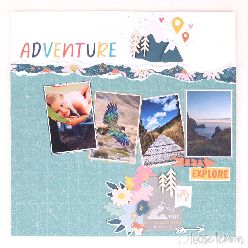 Lost + Found | 12" X 12" Paper Pack ( 20 Sheets)