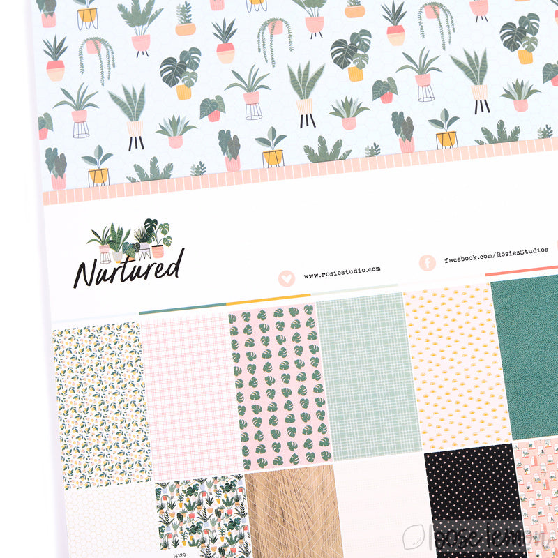 Nurtured |   12" X 12" Paper Pack ( 20 Sheets)