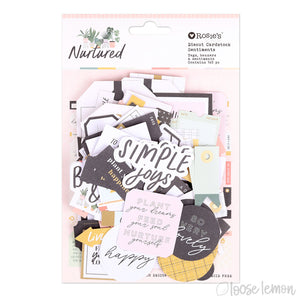 Nurtured |  Diecut Cardstock Sentiments