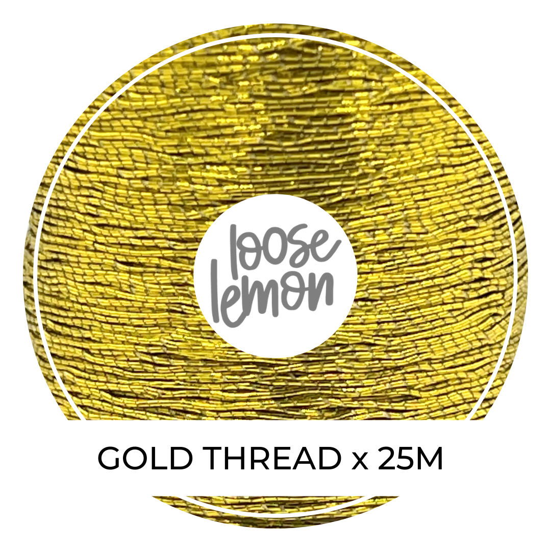 Gold Thread  | 0.5Mm X 25M