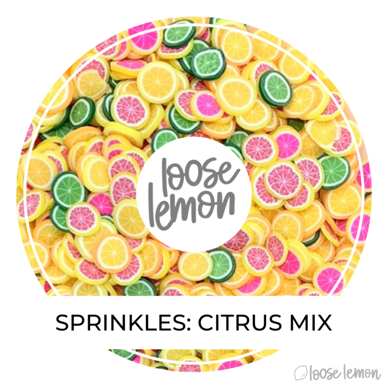 Clay Sprinkles | Citrus Mix