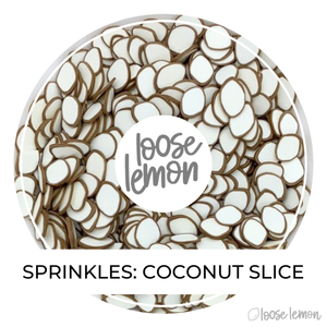 Clay Sprinkles | Coconut Slice