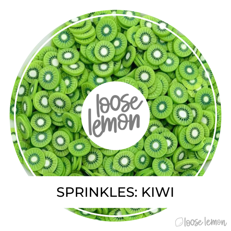 Clay Sprinkles | Kiwi (Slices)