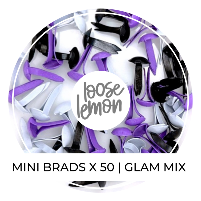 Mini Brads X 50 | Glam Mix