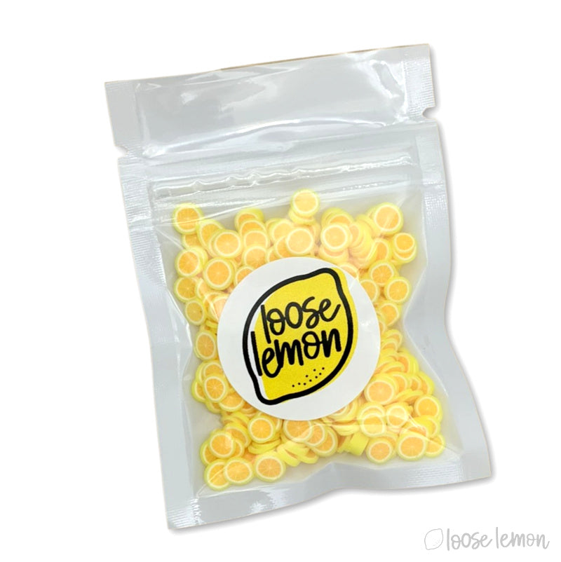 Clay Sprinkles | Lemon (Slices)