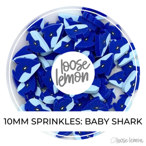 10Mm Clay Sprinkles | Baby Shark