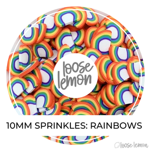 10Mm Clay Sprinkles | Rainbows