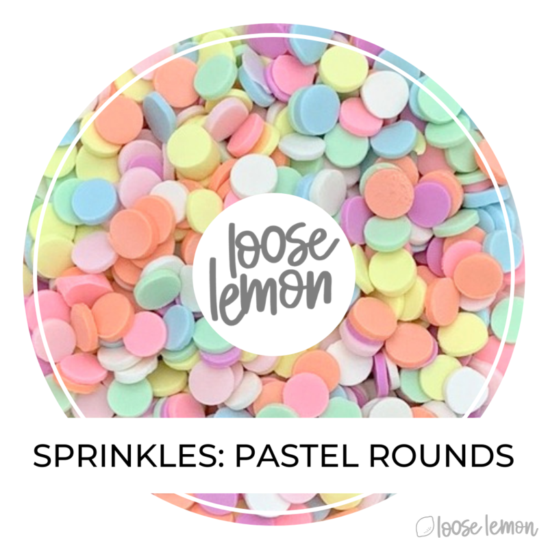 Clay Sprinkles | Pastel Rounds