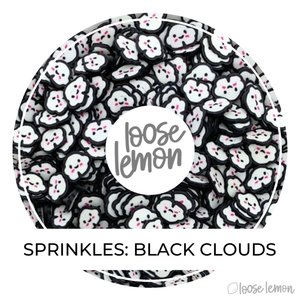 Clay Sprinkles | Black Clouds