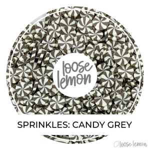 Clay Sprinkles | Candy Grey