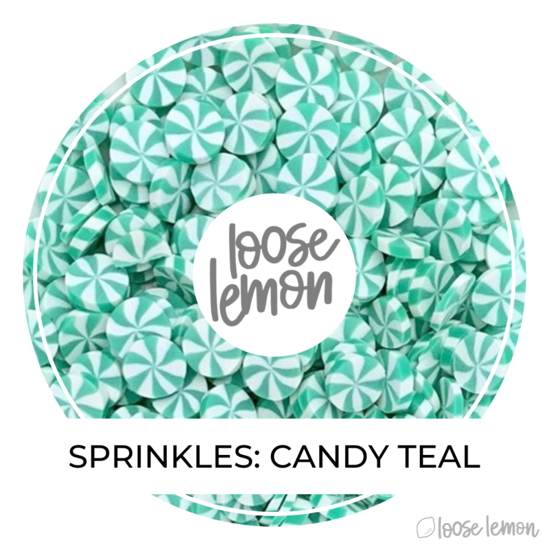 Clay Sprinkles | Candy Teal
