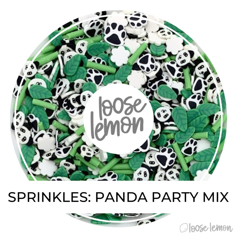Clay Sprinkles | Panda Party Mix
