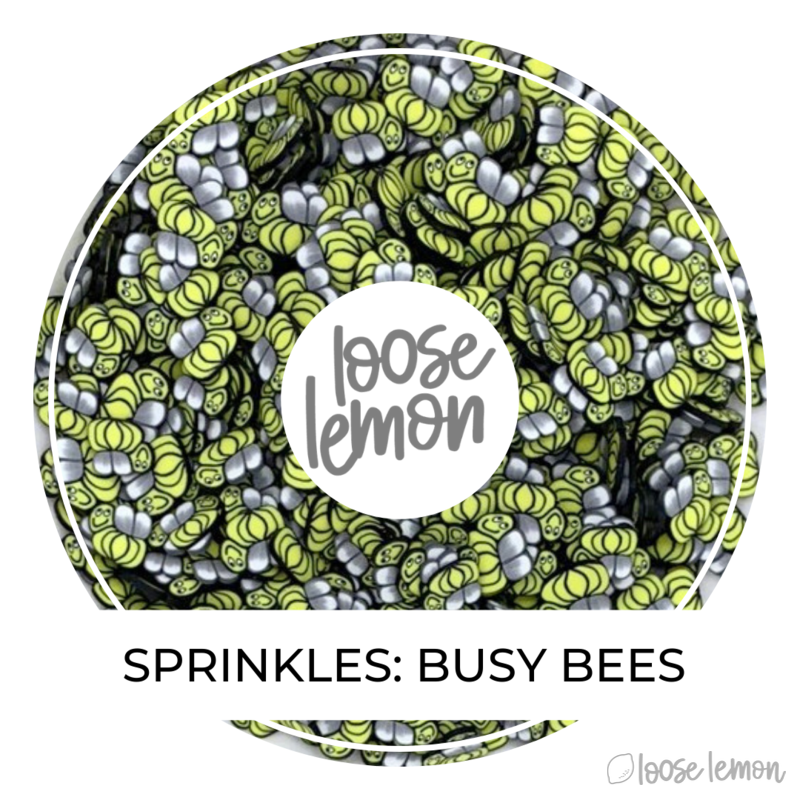 Clay Sprinkles | Busy Bees (Slices)