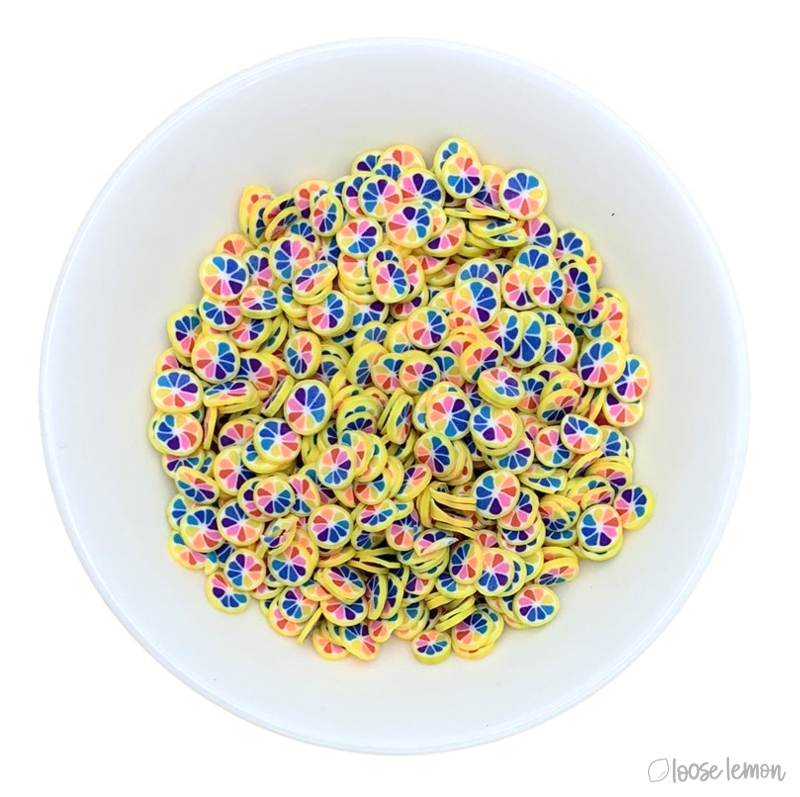 Clay Sprinkles | Rainbow Citrus