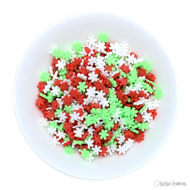 Clay Sprinkles | Christmas Flakes