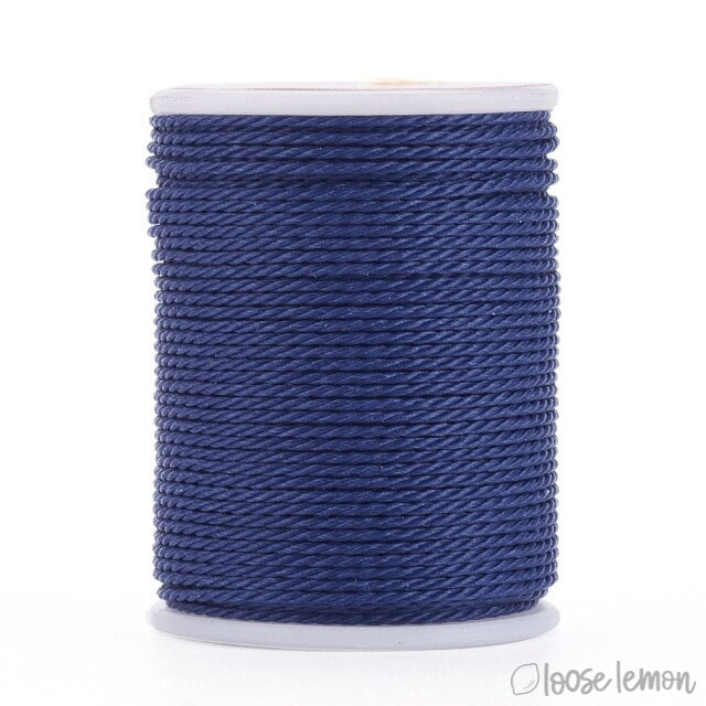 Waxed Cord | 10M Roll | Navy