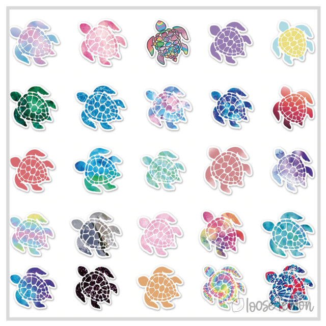 50 Sticker Set | Turtles
