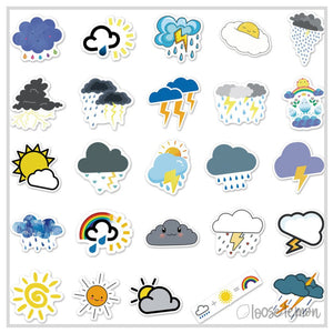 50 Sticker Set | Weather